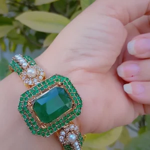 Heirloom Emerald Garden R.P. Gold-Plated Bracelet — Article 10