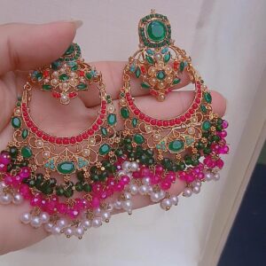 Emerald Heritage Chandbali Collection — Article A13