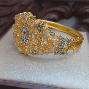 Heirloom Ruby Teardrop R.P. Gold-Plated Kara — Article 14