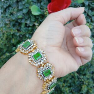 Emerald Radiance R.P. Gold-Plated Bracelet — Article 2
