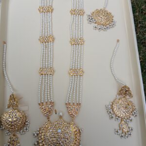 Imperial Five-Strand Pearl Mala with Heritage Medallion Pendant - Article 3