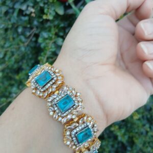 Heirloom Crystal R.P. Gold-Plated Bracelet — Article 3
