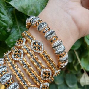 Midnight Zarao Heritage Bangle Set — Article 51