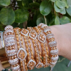 Champagne Jarao Heritage Bangle Set — Article 52