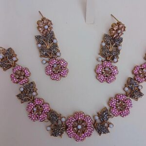 Turkish Rose Garden Mother-of-Pearl Choker Set - Article 7